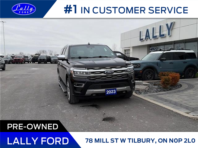 2023 Ford Expedition Max Platinum (Stk: LFED01625A) in Tilbury - Image 1 of 15