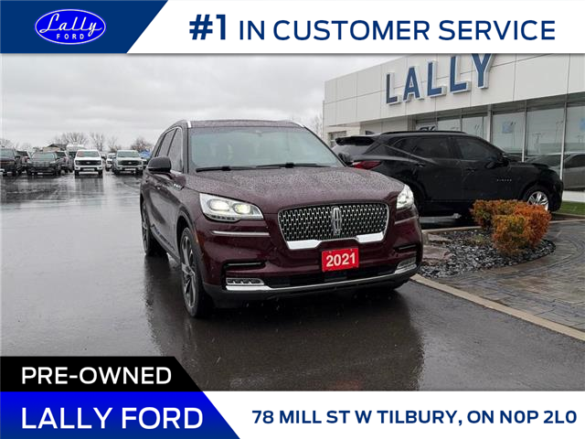 2021 Lincoln Aviator Reserve (Stk: LFVFAV01782A) in Tilbury - Image 1 of 14