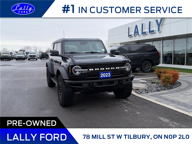 2023 Ford Bronco Wildtrak (Stk: LFBR01797TRA) in Tilbury - Image 1 of 15
