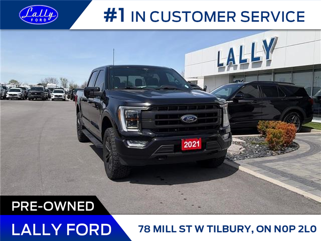 2021 Ford F-150 Lariat (Stk: LFFF01854A) in Tilbury - Image 1 of 15