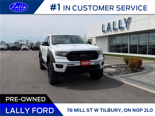 2021 Ford Ranger Lariat (Stk: LFBS01602TR) in Tilbury - Image 1 of 15