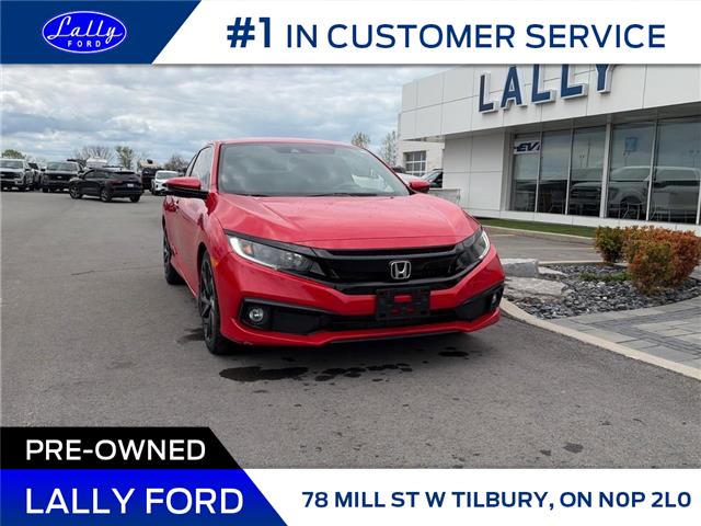 2019 Honda Civic Sport (Stk: LFRA01607A) in Tilbury - Image 1 of 7 2019 Honda Civic Sport (Stk: LFRA01607A) in Tilbury - Image 1 of 7