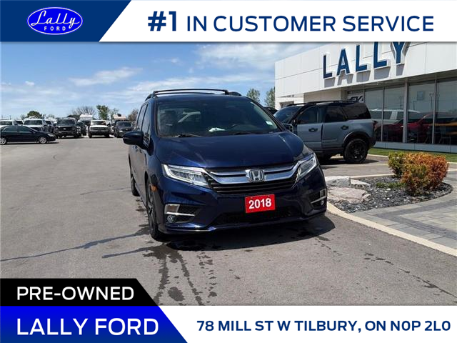 2018 Honda Odyssey Touring (Stk: LFED01837A) in Tilbury - Image 1 of 15 2018 Honda Odyssey Touring (Stk: LFED01837A) in Tilbury - Image 1 of 15