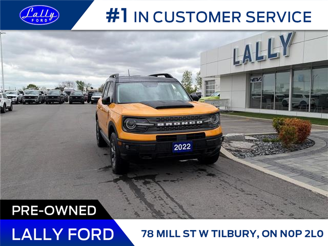 2022 Ford Bronco Sport Badlands (Stk: LFBS01977A) in Tilbury - Image 1 of 15 2022 Ford Bronco Sport Badlands (Stk: LFBS01977A) in Tilbury - Image 1 of 15