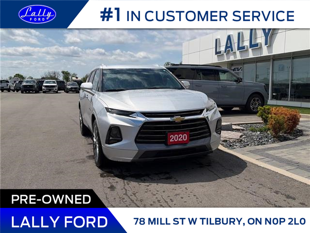 2020 Chevrolet Blazer Premier (Stk: LFMU01753A) in Tilbury - Image 1 of 15
