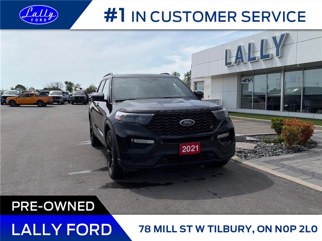 2021 Ford Explorer ST (Stk: LFED01625B) in Tilbury - Image 1 of 14