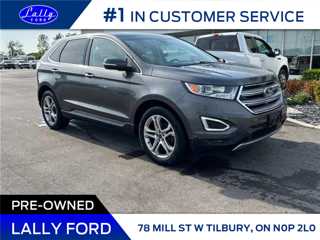 2018 Ford Edge Titanium (Stk: LFMV01997A) in Tilbury - Image 1 of 15