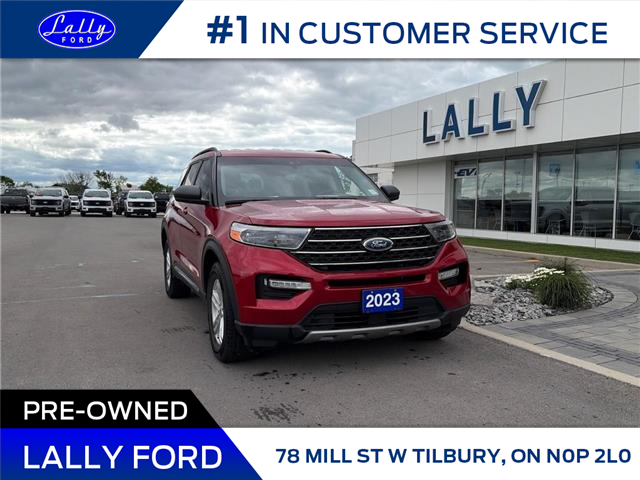 2023 Ford Explorer XLT (Stk: LFEX02058A) in Tilbury - Image 1 of 14
