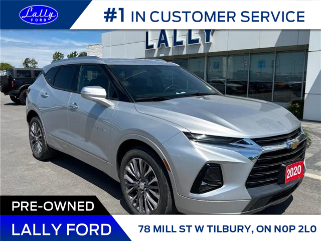 2020 Chevrolet Blazer Premier (Stk: LFMU01753A) in Tilbury - Image 1 of 14