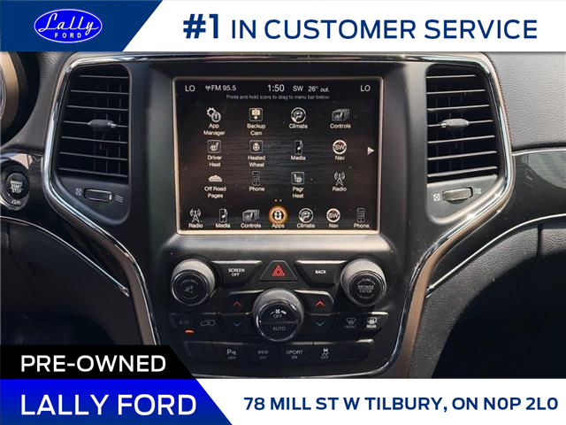 2017 Jeep Grand Cherokee Limited (Stk: LF01127P) in Tilbury - Image 13 of 14