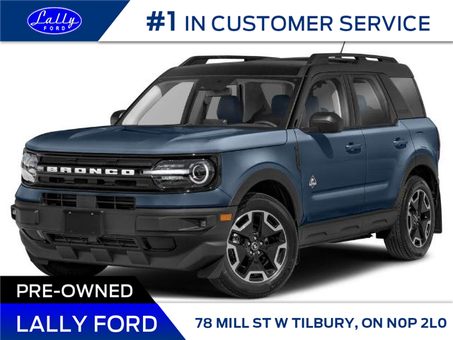 2024 Ford Bronco Sport Outer Banks (Stk: BR30486) in Tilbury - Image 1 of 12