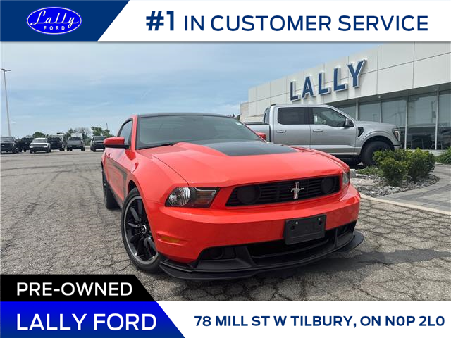 2012 Ford Mustang Boss 302 (Stk: LFMU00969A) in Tilbury - Image 1 of 15