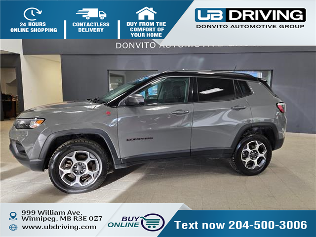 2022 Jeep Compass Trailhawk (Stk: 22JC49623) in Winnipeg - Image 1 of 19