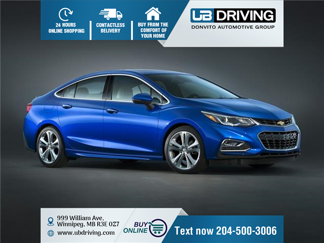 2016 Chevrolet Cruze LT Auto (Stk: 21MR04908) in Winnipeg - Image 1 of 2