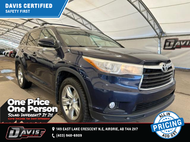 2015 Toyota Highlander Limited (Stk: 210700) in AIRDRIE - Image 1 of 27