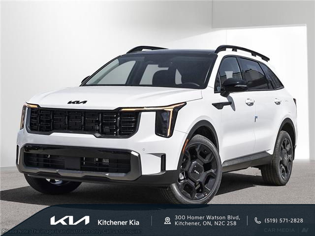 2025 Kia Sorento 2.5T X-Line (Stk: 25344) in Kitchener - Image 1 of 23