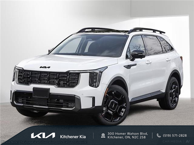2025 Kia Sorento 2.5T X-Line Limited w/Black Interior (Stk: 25341) in Kitchener - Image 1 of 26