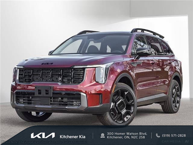 2025 Kia Sorento 2.5T X-Line Limited w/Black Interior (Stk: 25447) in Kitchener - Image 1 of 24
