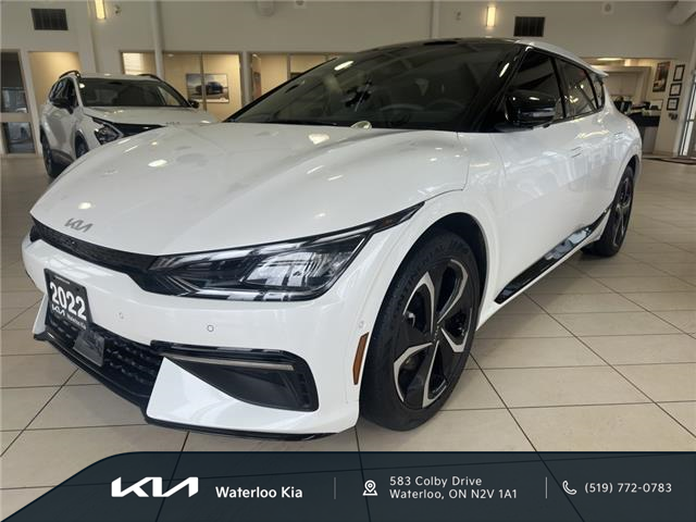 2022 Kia EV6 Long Range w/GT-Line Pkg 2 (Stk: P20222) in Waterloo - Image 1 of 16