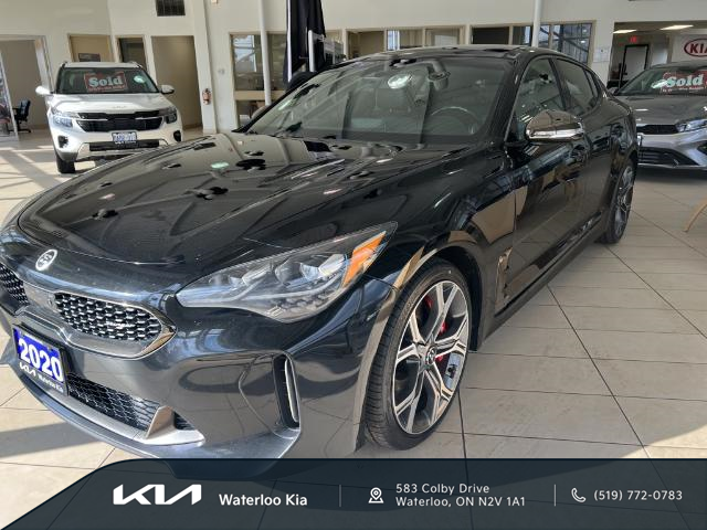 2020 Kia Stinger GT Limited w/Black Interior (Stk: 24043A) in Waterloo - Image 1 of 26