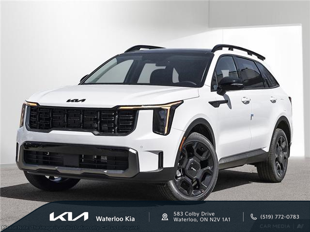2025 Kia Sorento 2.5T X-Line (Stk: WK25227) in Waterloo - Image 1 of 24