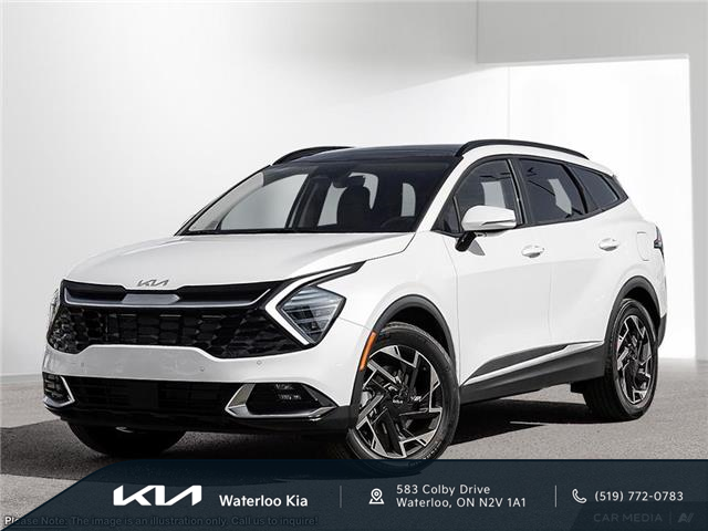 2025 Kia Sportage Plug-In Hybrid SX w/Black Interior (Stk: WKINCOMING 25491) in Waterloo - Image 1 of 22