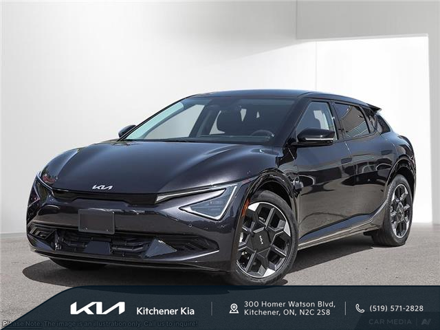 2025 Kia EV6 Land w/Premium Package (Stk: 25222) in Waterloo - Image 1 of 25
