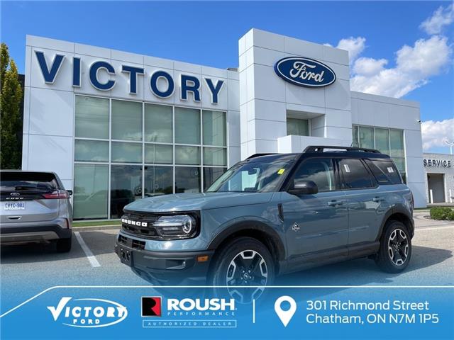 2022 Ford Bronco Sport Outer Banks (Stk: VBS21336) in Chatham - Image 1 of 17