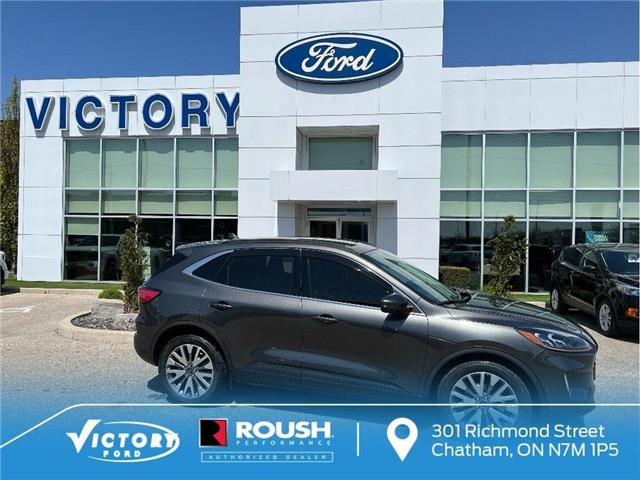 2020 Ford Escape Titanium (Stk: V6157LB) in Chatham - Image 1 of 27
