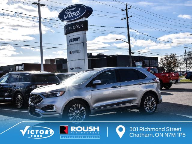 2021 Ford Edge Titanium (Stk: V38136LB) in Chatham - Image 1 of 31