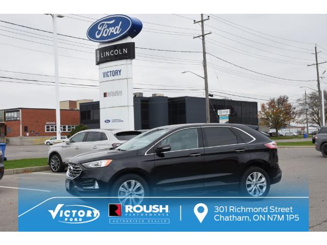 2021 Ford Edge Titanium (Stk: V9038TL) in Chatham - Image 1 of 32