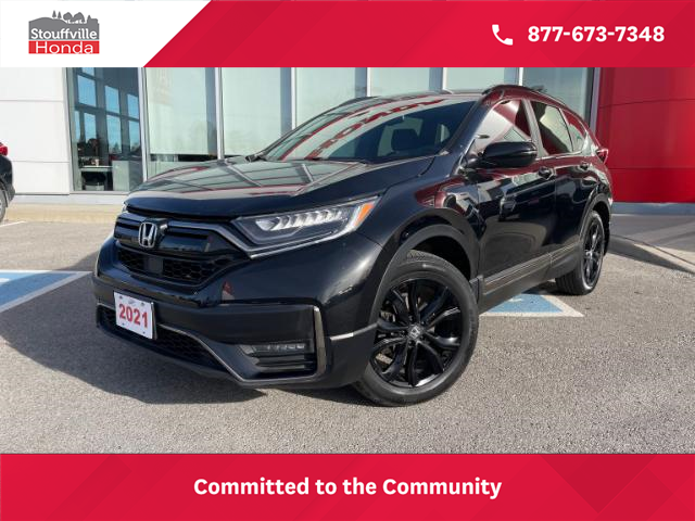 2021 Honda CR-V Black Edition (Stk: 24-162A) in Stouffville - Image 1 of 25