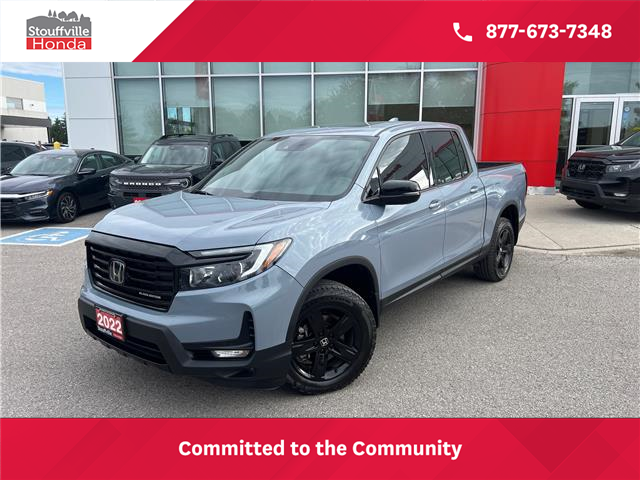 2022 Honda Ridgeline Black Edition (Stk: 25-525A) in Stouffville - Image 1 of 25 2022 Honda Ridgeline Black Edition (Stk: 25-525A) in Stouffville - Image 1 of 25