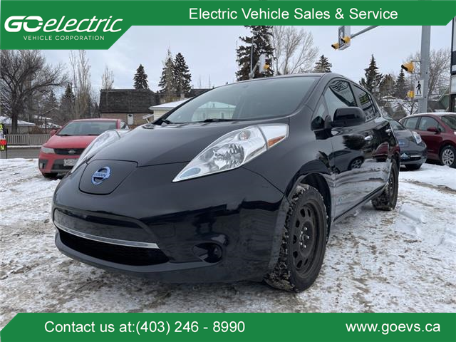 2015 Nissan LEAF SV (Stk: 15NLBLK1264) in Calgary - Image 1 of 12