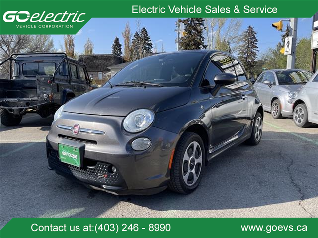 2016 Fiat 500e Base (Stk: 16F5GRY4163) in Calgary - Image 1 of 12