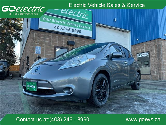2015 Nissan LEAF SV (Stk: R-15NILGRA7409) in Calgary - Image 1 of 14