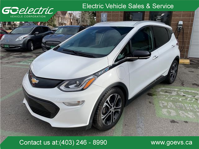 2018 Chevrolet Bolt EV Premier (Stk: R-18CHBWHI6044) in Calgary - Image 1 of 11