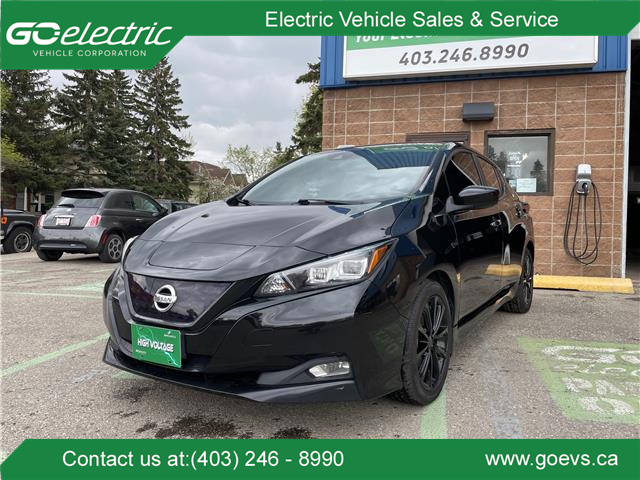 2018 Nissan LEAF SV (Stk: R-18NILBLA3751) in Calgary - Image 1 of 12