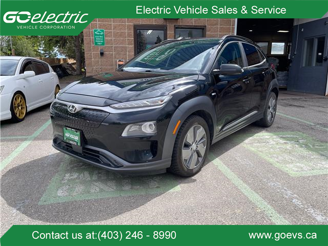 2019 Hyundai Kona Electric Ultimate (Stk: R-19HYKBLA0490) in Calgary - Image 1 of 16