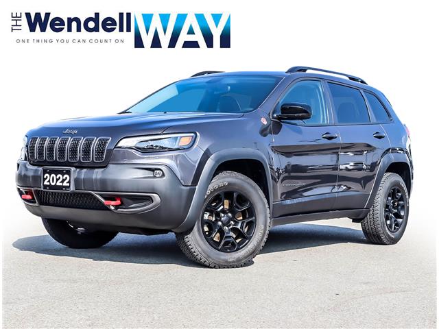 2022 Jeep Cherokee Trailhawk (Stk: 55163) in Kitchener - Image 1 of 22