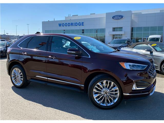 2021 Ford Edge Titanium (Stk: P-856A) in Calgary - Image 1 of 23