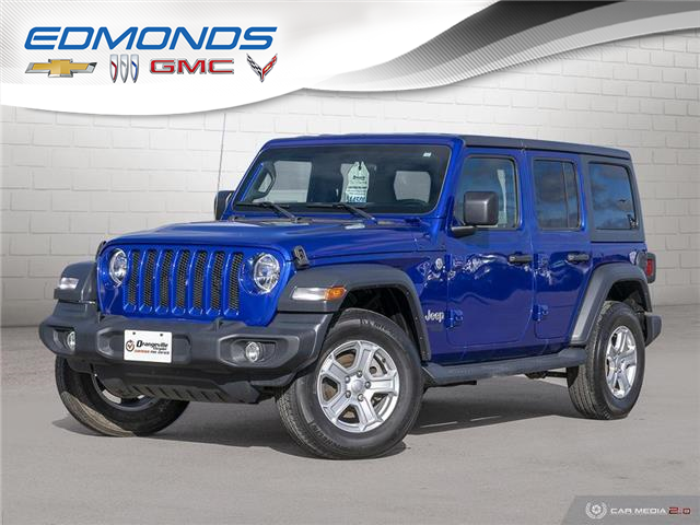 2018 Jeep Wrangler Unlimited Sport (Stk: U326040-OC) in Orangeville - Image 1 of 25