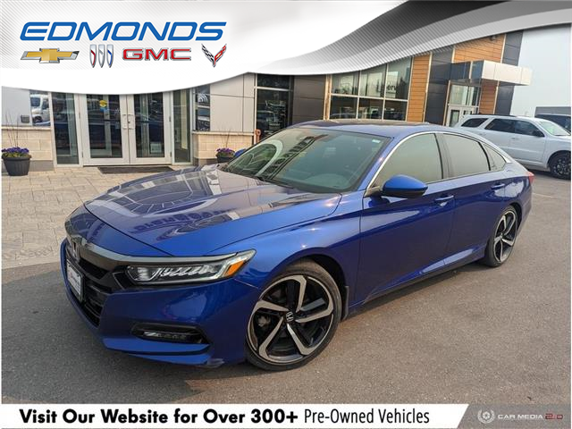 2019 Honda Accord Sport 1.5T (Stk: U804004-OC) in Orangeville - Image 1 of 20