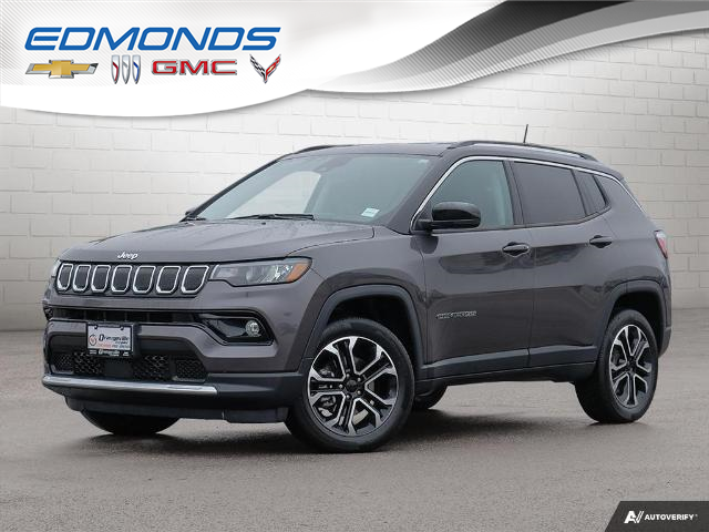 2022 Jeep Compass Limited (Stk: 04060-OC) in Orangeville - Image 1 of 30