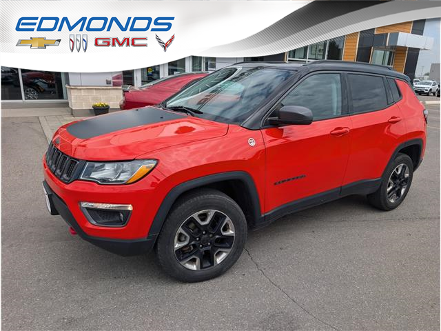 2017 Jeep Compass Trailhawk (Stk: U623940-OC) in Orangeville - Image 1 of 23