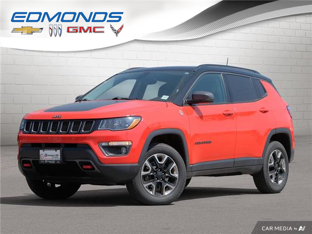 2017 Jeep Compass Trailhawk (Stk: U623940-OC) in Orangeville - Image 1 of 30
