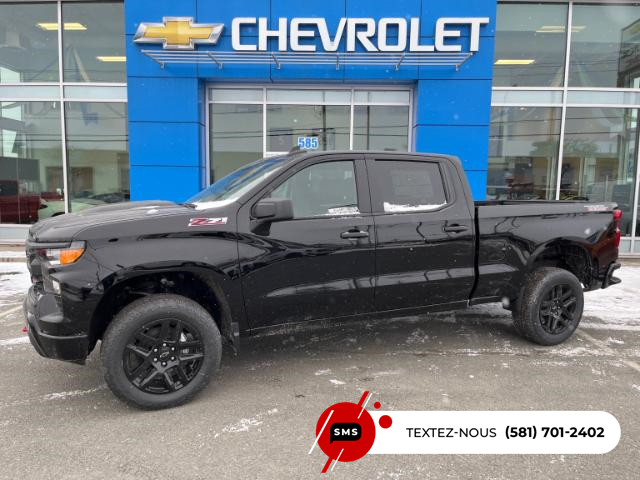 2024 Chevrolet Silverado 1500 Custom Trail Boss (Stk: 24170) in Ste-Marie - Image 1 of 8