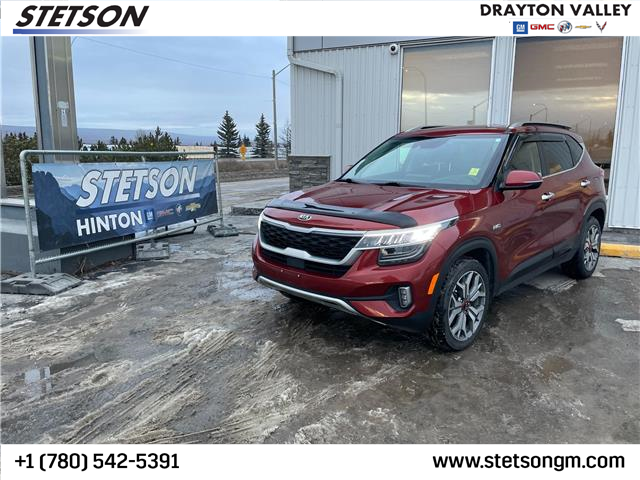 2021 Kia Seltos SX Turbo (Stk: B1397) in Hinton - Image 1 of 17