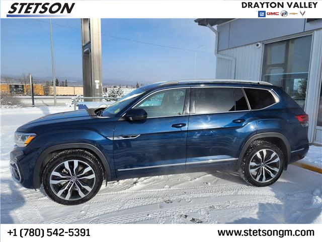 2021 Volkswagen Atlas 3.6 FSI Execline (Stk: 22-196A) in Hinton - Image 1 of 11