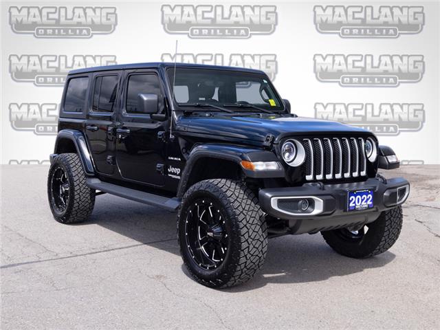 2022 Jeep Wrangler Unlimited Sahara (Stk: 14542A) in Orillia - Image 1 of 24